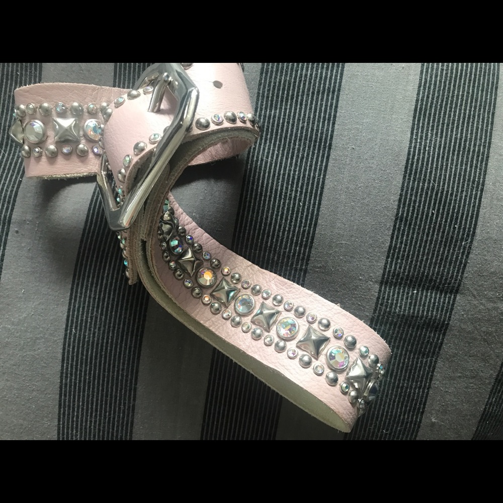MELAMED Bejeweled unique belt size S - Picture 3 of 12